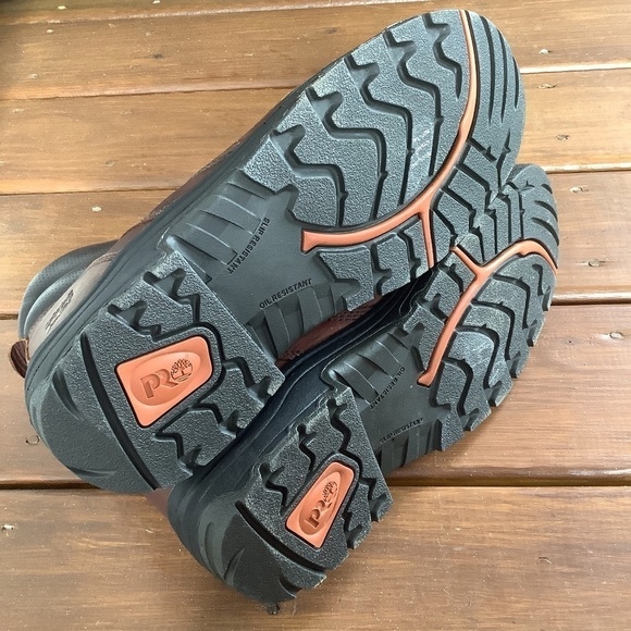 Timberland PRO Titan Safety Toe Waterproof Oil Slip Resistant Work Boots 14XW - Picture 13 of 16
